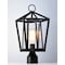 Maxim Lighting Artisan 1-Light 8" Wide Black Outdoor Pole/Post Mount 3171CLBK - alternate 3